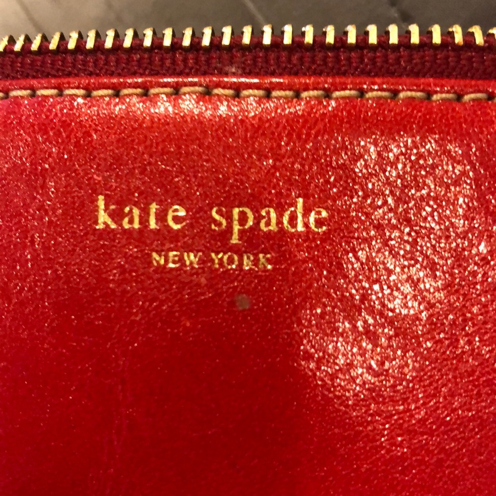 Kate Spade | Leather wristlet